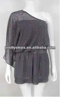 Women chiffon jumpsuit shorts 2014 Guangzhou Pretty Steps wholesale china