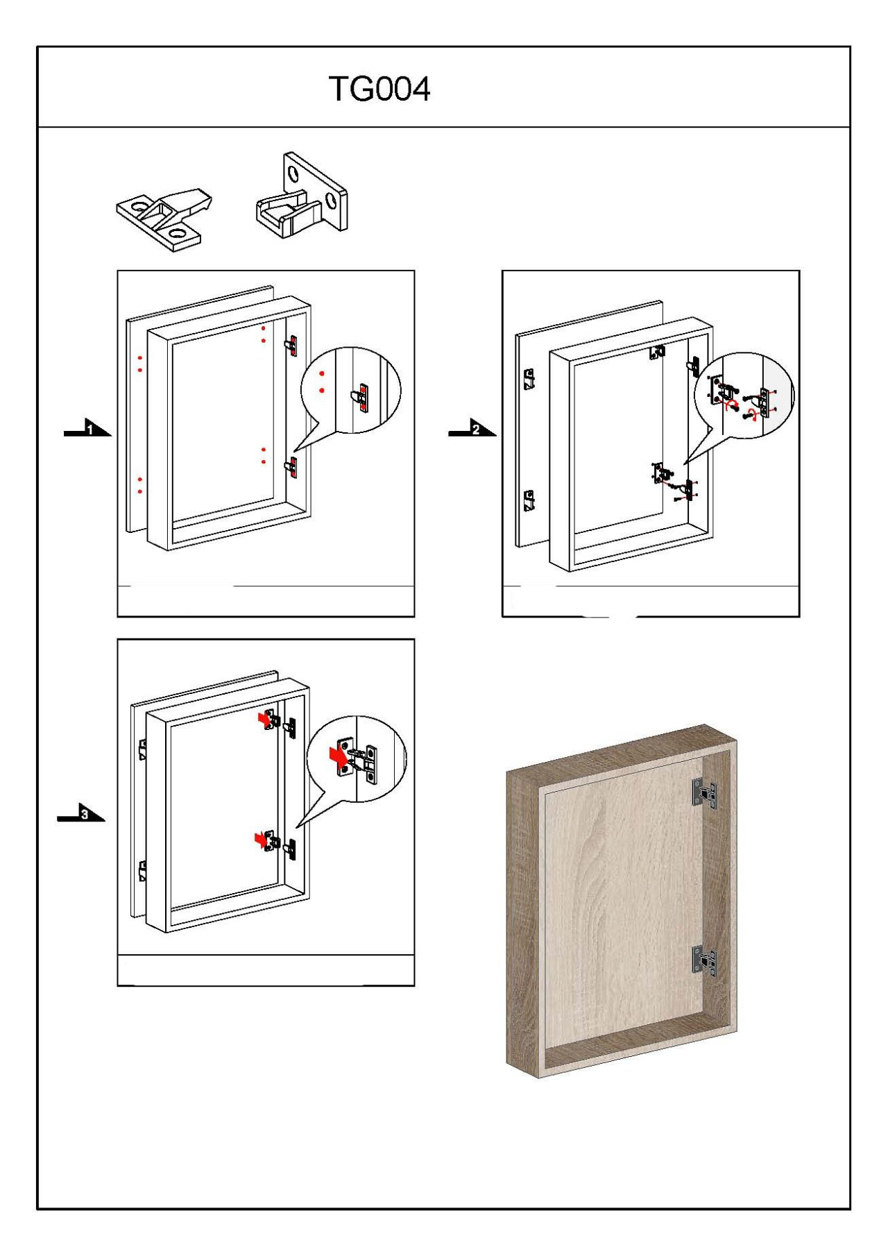 panel clips for kitchen