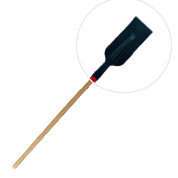 Outdoor Multifunctional Snow Shovel with Long Wooden Handle for Snow and Ice Removal