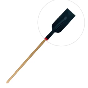 Outdoor Multifunctional Snow Shovel with Long Wooden Handle for Snow and Ice Removal