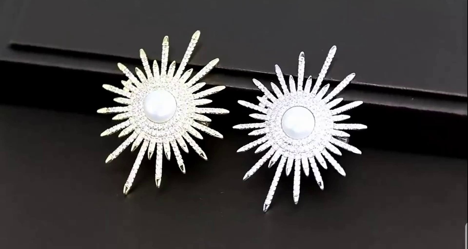 Sunflower Brooch Pins