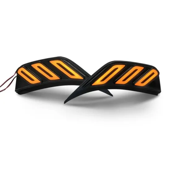 XLstyling LED Side Mark Light Fender Turn Signal for Jeep Wrangler JK JL JT