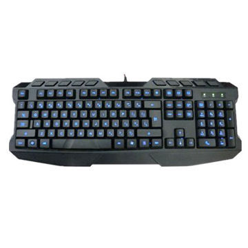 Shenzhen Factory Direct Sell of Multimedia Keyboards, Luminous in 3 Colors, Good Texture