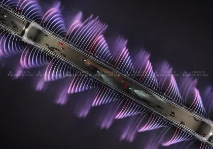 Landscape Bridge Dancing Fountain