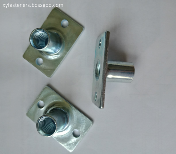 1/4-20 Square bottom stamping parts Tee nuts