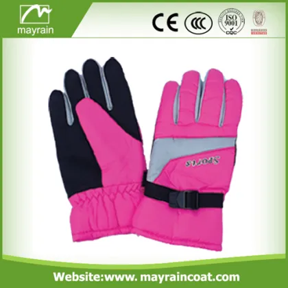 Adult Five Fingers Ski Waterproof Gloves