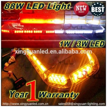 2016 New Lightbar 88W Amber Warning Strobe Light bar 12V 24V 47inch