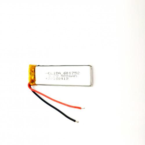 601752 3.7V 500mah lipo battery factory price companies