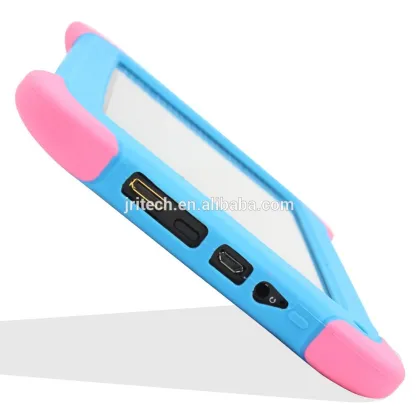 High Quality custom shockproof Tablet Silicone Case for kid, Silicone Tablet Case for kid