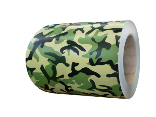 Bobina de acero de color militar para casa prefabricada