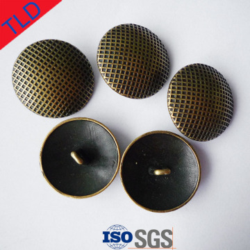 Oval metal buttons