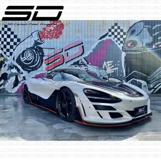 High Quality Carbon Fiber Body Kit M Style Front & Rear Bumper for McLaren 720S