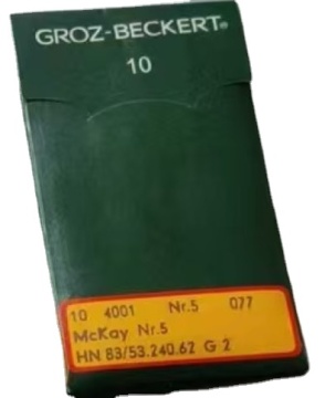 German Groz-Beckert Needle 4001 Nr.5 Sewing Machine Needle