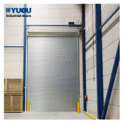 Fire Rated Roller Shutter Door - 3 Hours Fireproof Steel Rolling Industrial Door
