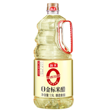 Golden Label 1.9L Chinese Halal Rice Vinegar for Catering and Seasoning