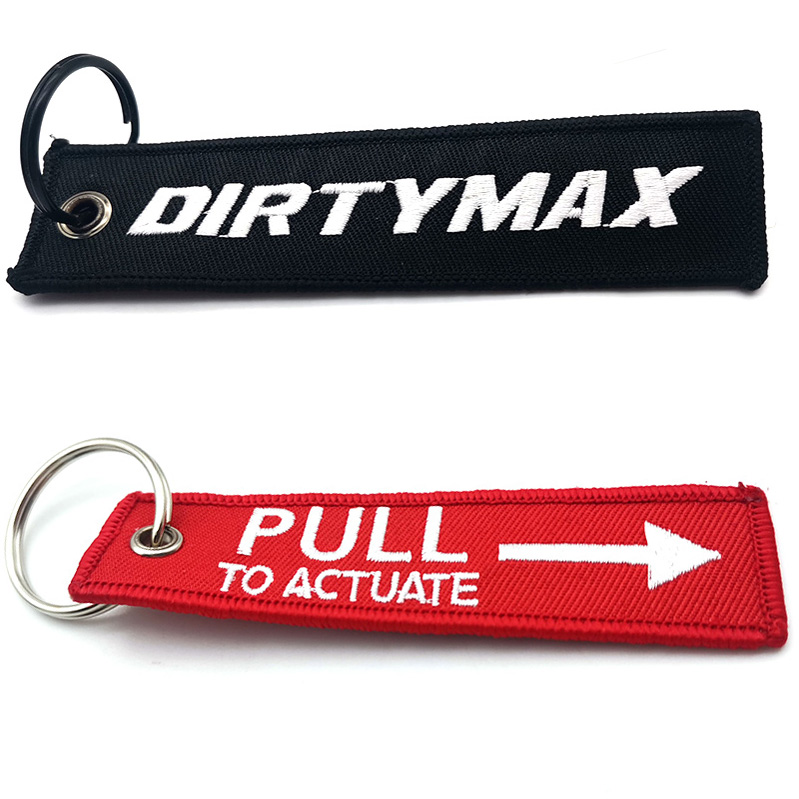 Custom Embroidery Keychains