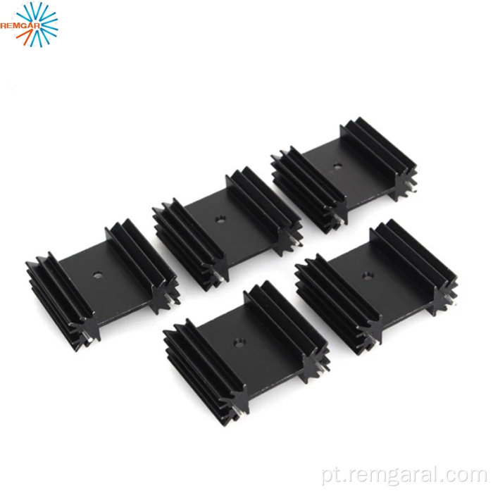 Perfis de alumínio PCB T220 dissipador de calor PCB T220