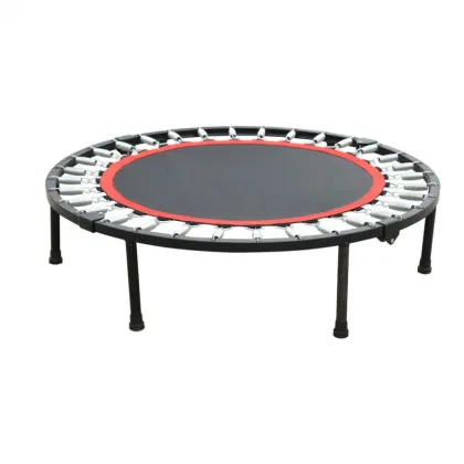 Batut Single Bungee Fitness Trampoline with Handle Bar