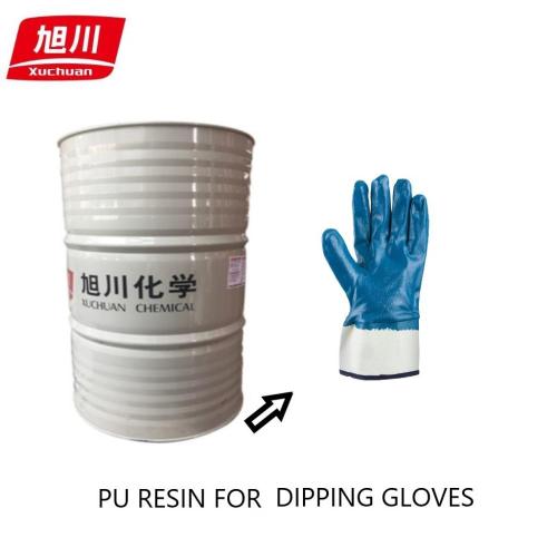 polyurethane resins for impregnation gloves