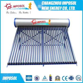 Integrated Pressure Evacuated Tube Solar Water Heating Equipment