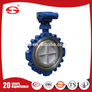 Bilateral Metal hardware Sealed Butterfly Valve handles in the medium temperature