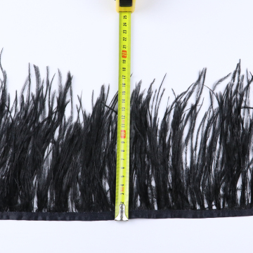 High Quality Ostrich Feather Trimming: Extra Long Lace Accessories in 15-20 cm Length