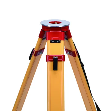 Double Lock Wooden Survey Tripod for Total Station Theodolite and Laser Level Equipment