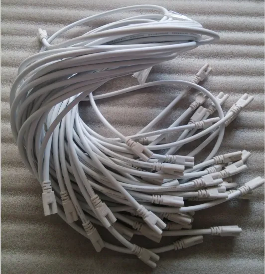 Connector Double-end Cable Wire joint cords 30cm 1meter 2 meters t8 parts for tube led