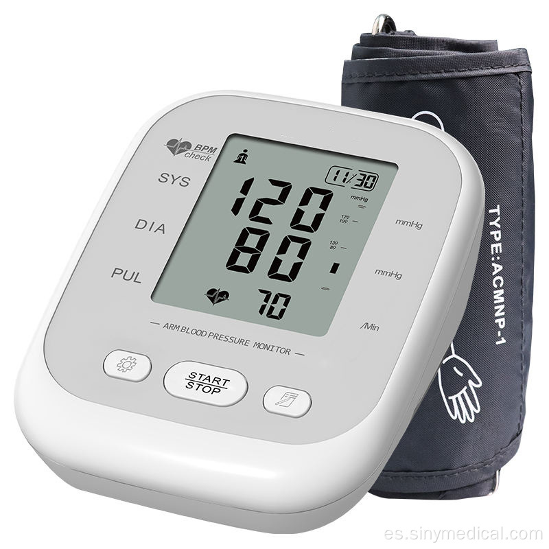 Monitor de presión arterial automático digital completo