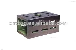 National Standard with t-slots Cast Iron Box Cube