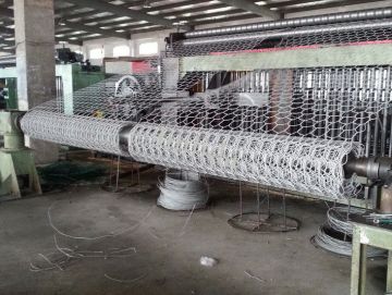 Heavy Duty Galvanised Gabion Machine Wire Mesh Hexagonal 4300mm Width