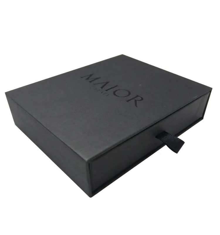 Luxury Jewelry Packaging Cardboard Drawer Paper Gift Box