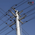 Poste de aço para transmissão de energia