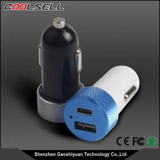2017 Latest design promotional portable usb car charger for smart device