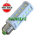 Newest high quality 6.5W  5050SMD E14 1135 led corn light