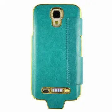 Leather Case for Samsung S4 Battery