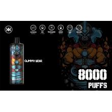 KK Năng lượng nạp lại thiết bị xử lý (8000 puffs)