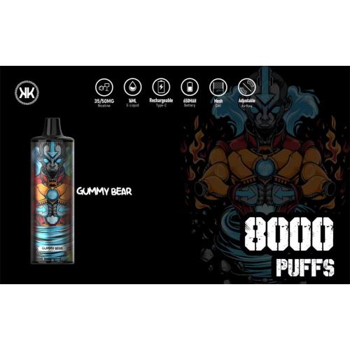 KK Energy Lade -Einweg -Gerät (8000 Puffs)