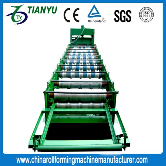 Colored Steel Housetop Tile Forming Machine