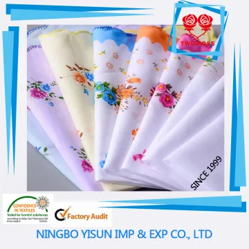 wholesale different designs men and ladies 100% polyester soft Handkerchief.