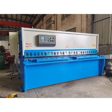 Hydraulic guillotine plate shears machine