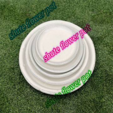 White Clay Plant Pot Saucers