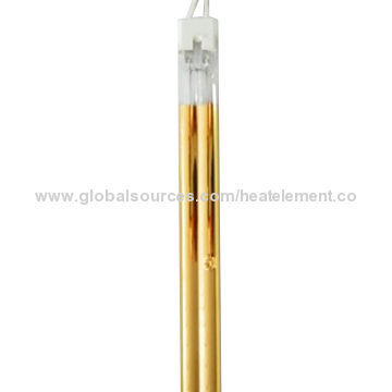 230V 4,200W Standard Golden 8-twin Tube Infrared Lamp