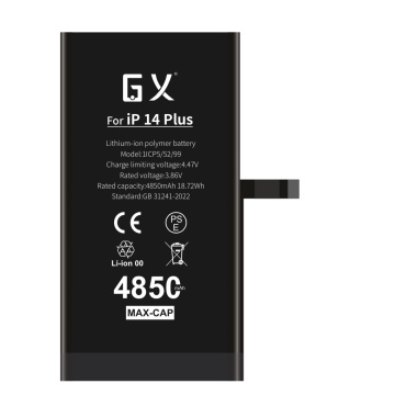 GX az iPhone14plus nagy kapacitású akkumulátorhoz