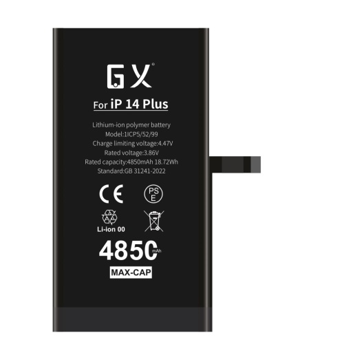 GX az iPhone14plus nagy kapacitású akkumulátorhoz