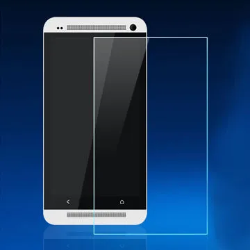 Super anti crack 0.2mm 0.33mm tempered-glass screen protector for HTC ONE M7