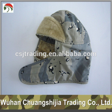 camouflage overhead military winter hat