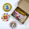 Cross Stitch Round Pingnder Christmas Series