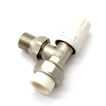 DN20 manual thermostatic for temperature control floor heating hvac 3/4 inch brass ppr radiator valve