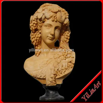 Marble Stone Antique Lady Roman Bust Sculpture